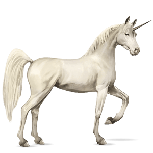 unicórnio de passeio cavalo Árabe lazão