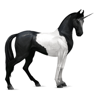 unicórnio de passeio akhal-teke ruço pigarço