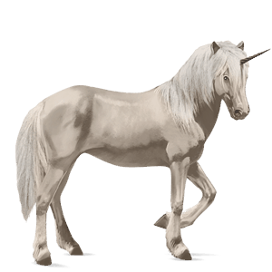 unicórnio de passeio cavalo andaluso ruço pigarço