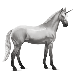 unicórnio de passeio palomino