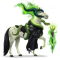 cavalo de trabalho bruxa malvada