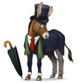 burro pelagem de mycroft holmes