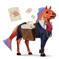 cavalo errante dia das mentiras