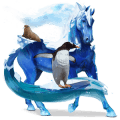 unicórnio de passeio knabstrup snow castanho 