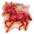 cavalo divino anã castanha