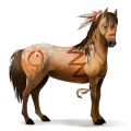 pégaso de passeio puro sangue lusitano palomino