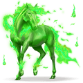 cavalo divino fogo-fátuo