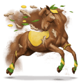 cavalo divino gengibre