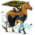 cavalo de passeio lipizzano ruço