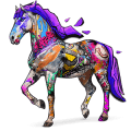 cavalo divino arte urbana