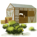 cavalo de trabalho ruço pigarço