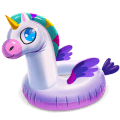 cavalo divino boia de natação de unicórnio 