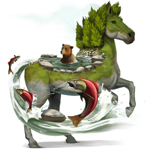 cavalo de passeio tennessee walker ruço