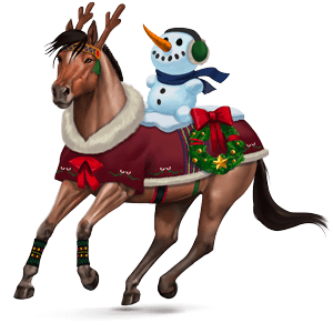 cavalo divino wesołych Świąt