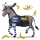 cavalo errante casca de banana