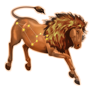cavalo do zodíaco leão